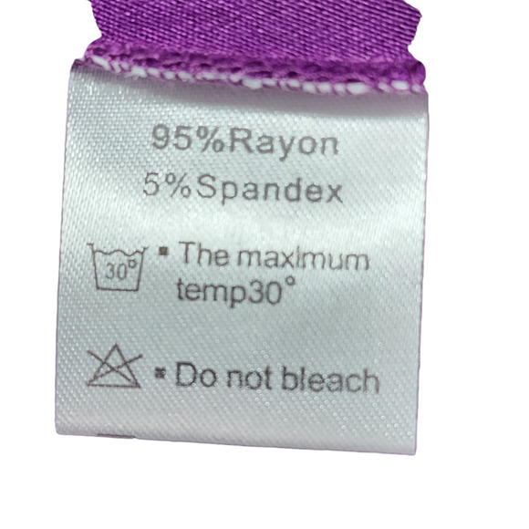 NWT HiMONE Women’s Medium Purple T-Shirt Dress Silky Soft Stretch Pockets Casual - Picture 12 of 13